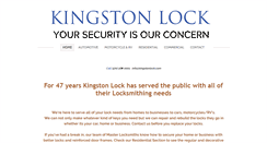 Desktop Screenshot of kingstonlock.com